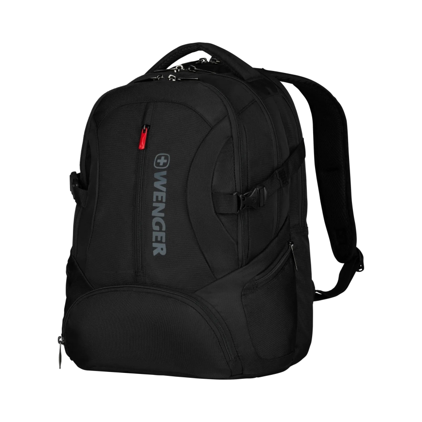 Wenger - Mochila para portátil 27 l 16" con bolsillo para tableta 10" Transit negro