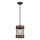 Westinghouse 61179 - Lámpara colgante LANGSTON 1xE27/60W/230V barnwood