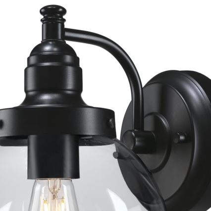 Westinghouse 61239 - Aplique de exterior EDDYSTONE 1xE27/60W/230V IP44