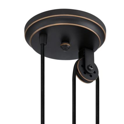 Westinghouse 61249 - Lámpara colgante CHAVES 1xE27/60W/230V