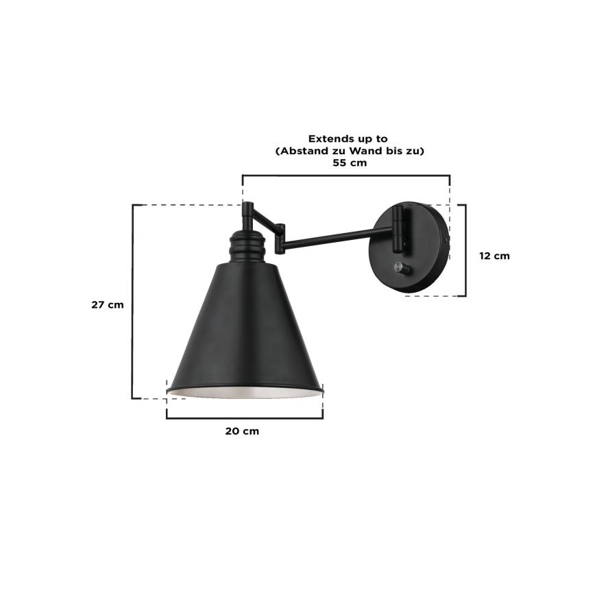 Westinghouse 61254 - Aplique TROCADERO 1xE27/60W/230V