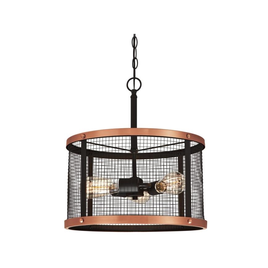 Westinghouse 63327 - Lámpara colgante con cadena EMELIE 3xE27/60W/230V