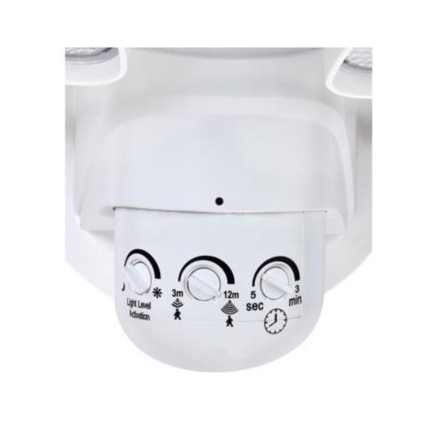 Westinghouse 63642 - Proyector LED de exterior con sensor 2xLED/8,75W/230V IP44