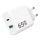 Winner Group - Adaptador de carga rápida 1xUSB-C + 1xUSB-A Power Delivery 65W blanco
