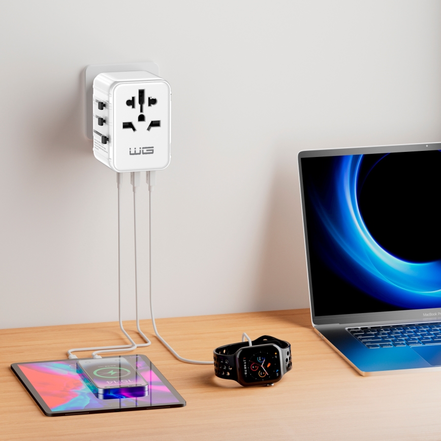 Winner Group - Adaptador de carga rápida de viaje Power Delivery 20W blanco