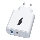 Winner Group - Adaptador para cargador rápido 1xUSB-C + 1xUSB-A Power Delivery 38W blanco