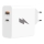 Winner Group - Adaptador para cargador rápido 1xUSB-C + 1xUSB-A Power Delivery 45W blanco