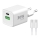 Winner Group - Adaptador para cargador rápido 2xUSB PD 30W + Cable USB USB-C / USB-C 1m