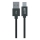 Winner Group - Cable USB con conector extendido USB-C / USB-A 1m negro