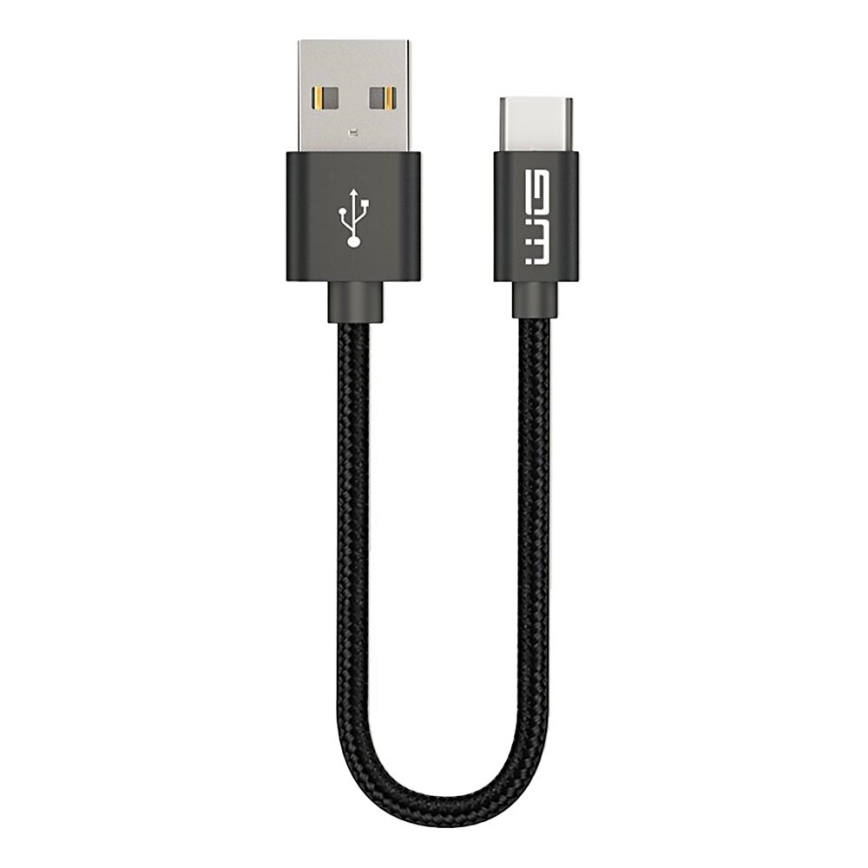Winner Group - Cable USB USB-C / USB-A 20cm negro
