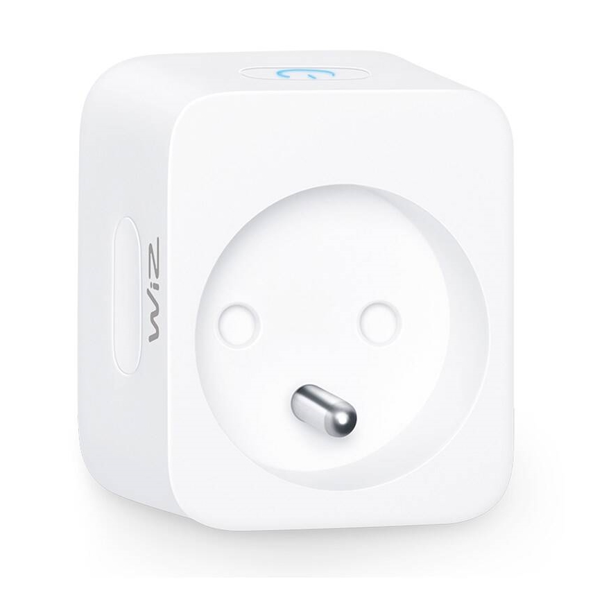 WiZ - Enchufe inteligente E 2300W + medidor de potencia Wi-Fi