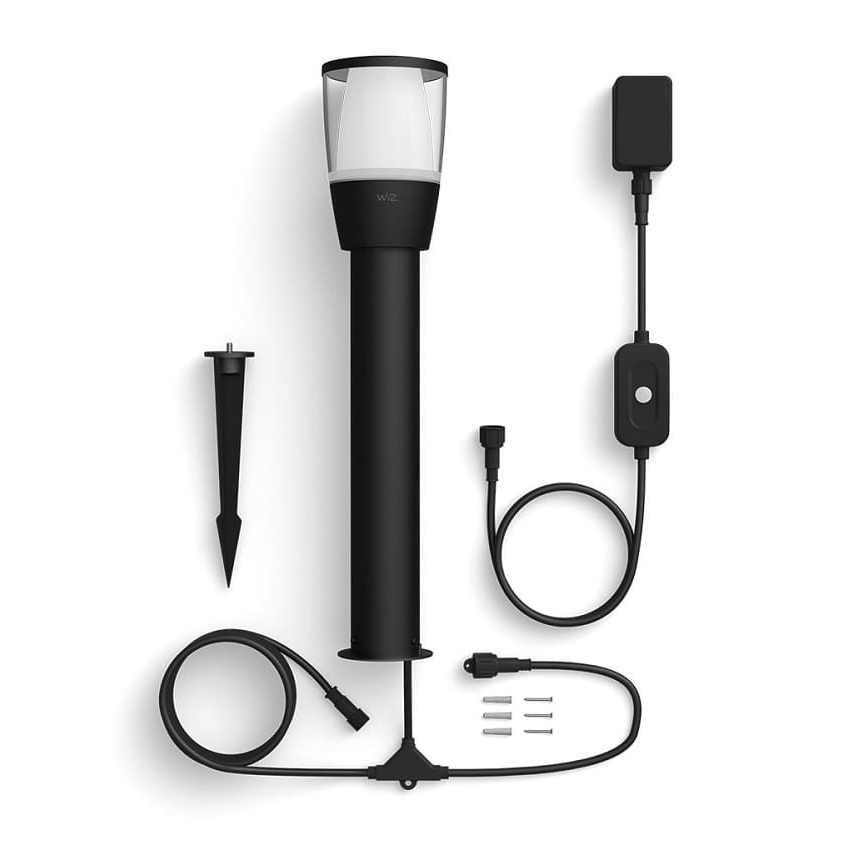 WiZ - LED RGBW Regulable exterior lámpara ELPAS LED/4,8W/12/230V 2700-5000K IP65 Wi-Fi