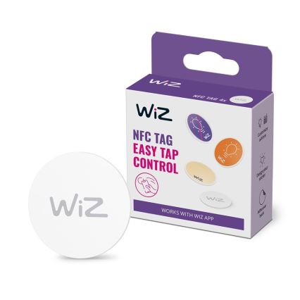 WiZ - NFC Etiqueta autoadhesiva para el control de la iluminación 4 uds.
