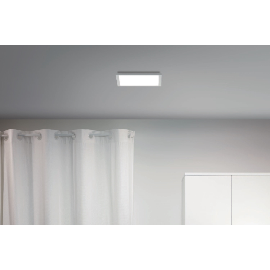 WiZ - Plafón LED regulable SUPERSLIM LED/12W/230V 2700-6500K Wi-Fi blanco