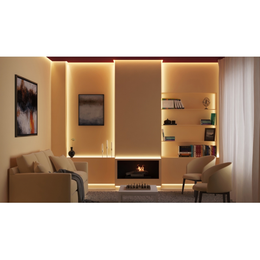 WiZ - Tira LED RGBW regulable 4m LED/6,5/230V 2700-6500K Wi-Fi