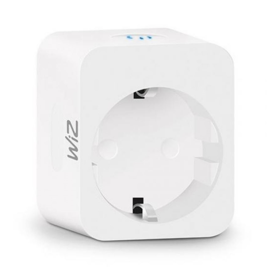 WiZ - Toma inteligente F 2300W Wi-Fi SCHUKO