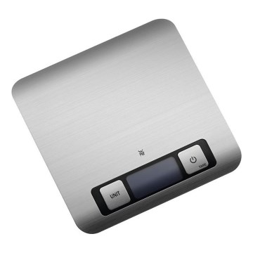 WMF - Balanza de cocina digital 2xCR2032 acero inoxidable