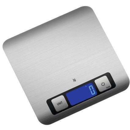 WMF - Balanza de cocina digital 2xCR2032 acero inoxidable