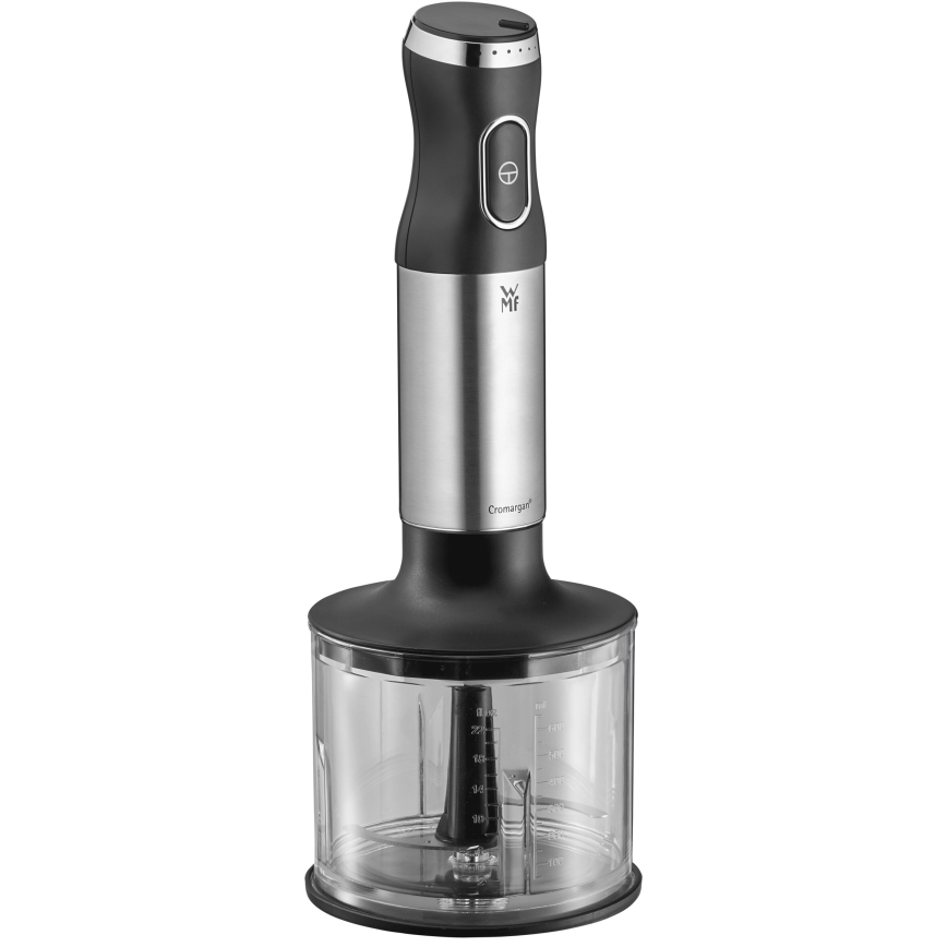 WMF - Batidora de mano con accesorios 4en1 KULT X 600W/230V acero inoxidable