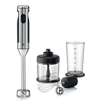 WMF - Batidora de mano con accesorios 4en1 LINEO 700W/230V acero inoxidable