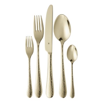 WMF - Juego de cubiertos de acero inoxidable SITELLO 30pcs dorado