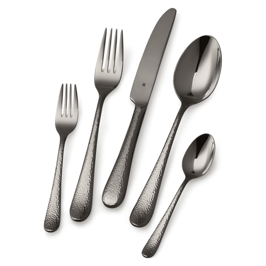 WMF - Juego de cubiertos de acero inoxidable SITELLO 30pcs negro