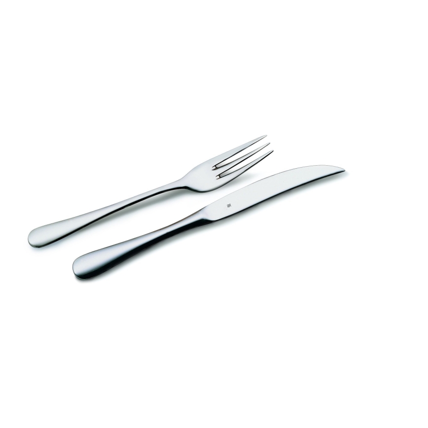 WMF - Juego de cubiertos para carne en caja de madera 12ks