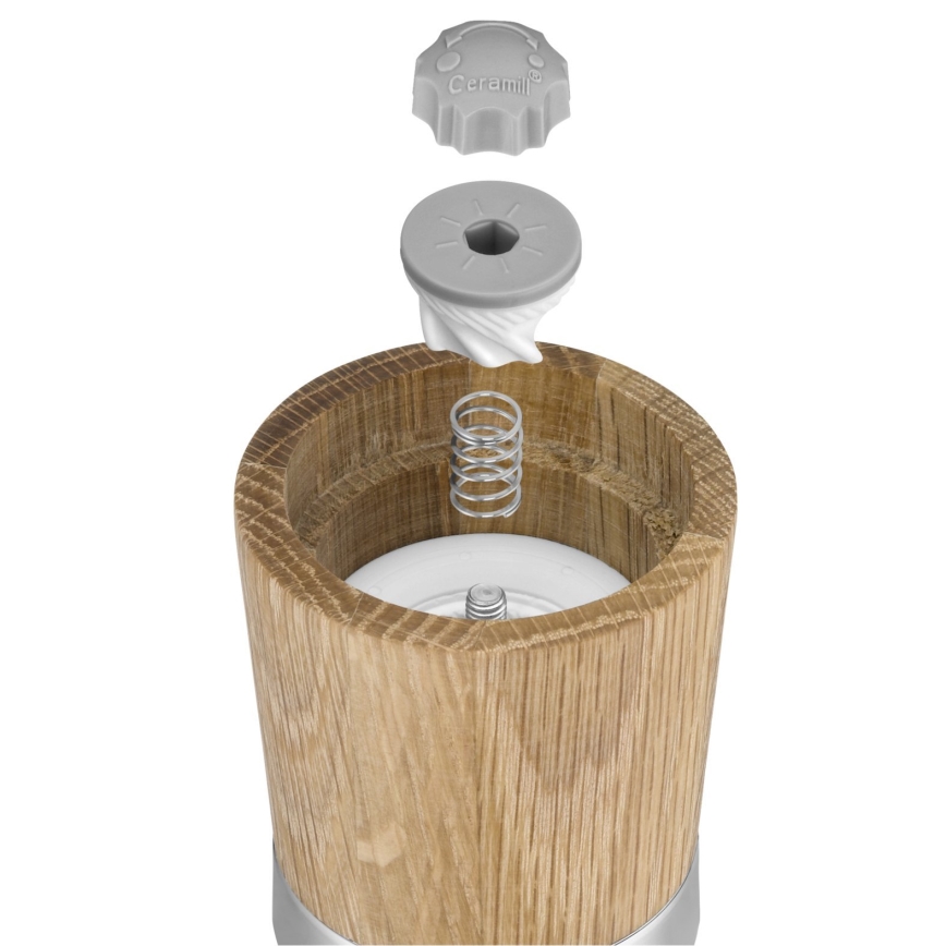 WMF - Juego de molinillos de especias 2 pz NATURE roble