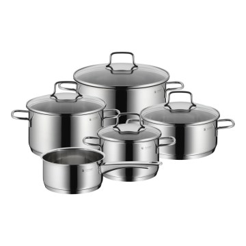 WMF - Juego de ollas 5pcs ASTORIA acero inoxidable