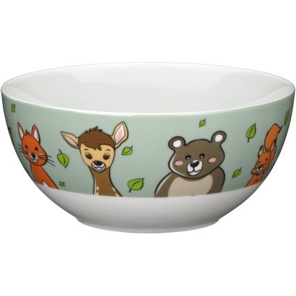WMF - Juego de vajilla y cubiertos para niños FOREST FRIENDS 6uds