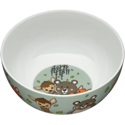 WMF - Juego de vajilla y cubiertos para niños FOREST FRIENDS 6uds
