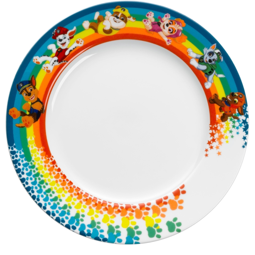WMF - Juego de vajilla y cubiertos para niños Patrulla Canina 6uds