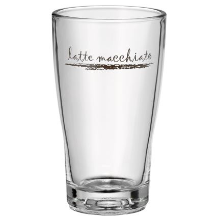 WMF - Juego de vasos y cucharitas para latte macchiato CLEVER & MORE 6 pz