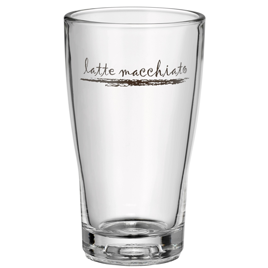 WMF - Juego de vasos y cucharitas para latte macchiato CLEVER & MORE 6 pz