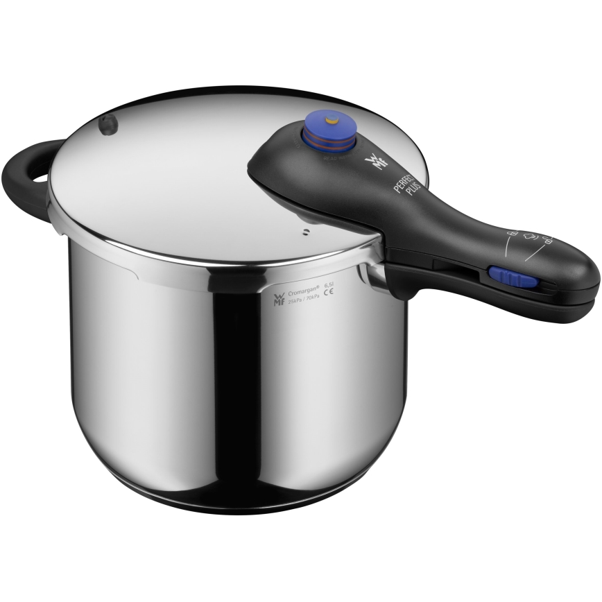 WMF - Olla a presión 6,5 l + inserto PERFECT PLUS acero inoxidable