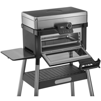 WMF - Parrilla eléctrica URBAN MASTER PROFI PLUS 3000W/230V IPX4 acero inoxidable