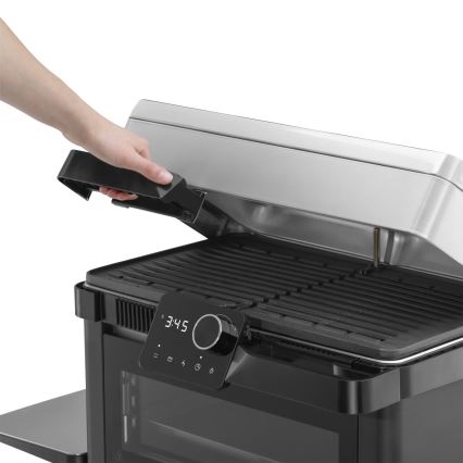 WMF - Parrilla eléctrica URBAN MASTER PROFI PLUS 3000W/230V IPX4 acero inoxidable