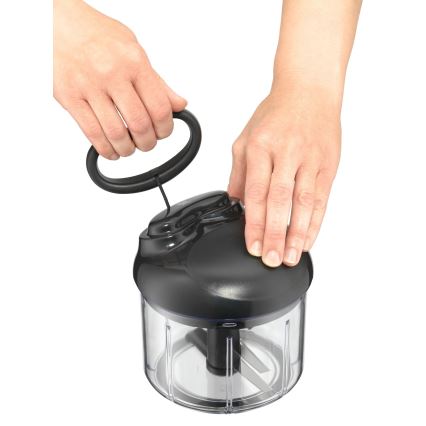 WMF - Picadora manual 900ml negro