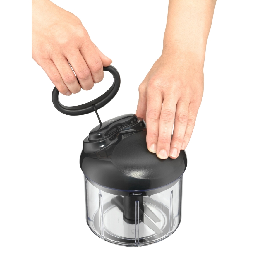 WMF - Picadora manual 900ml negro