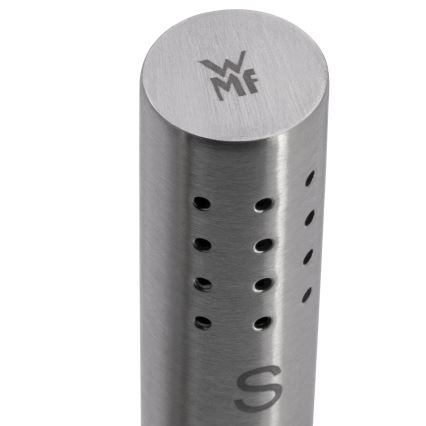 WMF - Salero y pimentero de 2 piezas 7,8 cm madera de acacia negro