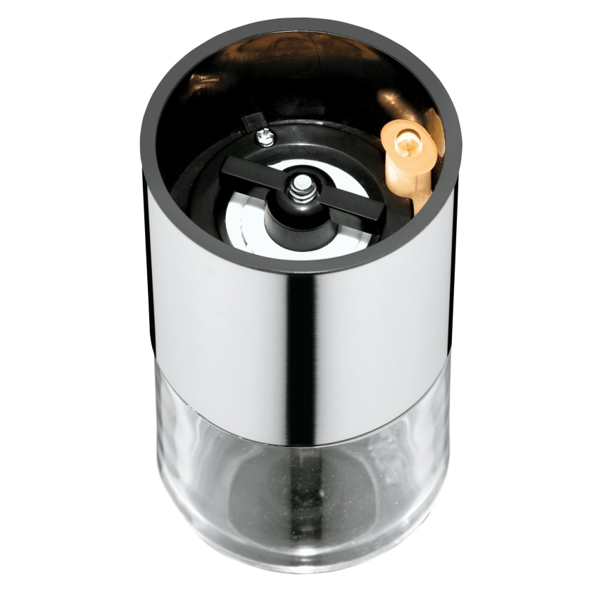 WMF - SET 2x Molinillo eléctrico para especias 6xAAA acero inoxidable