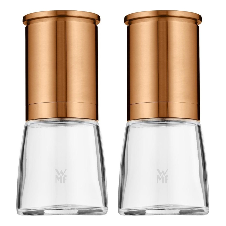 WMF - SET 2x Molinillo para especias DE LUXE cobre