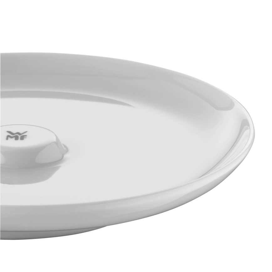 WMF - SET 2x Taza para espresso con platillo BARISTA blanco