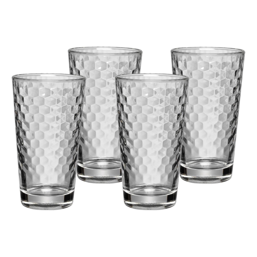 WMF - SET 4x Vaso para latte macchiato CAFÉ TIME 280 ml