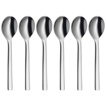 WMF - SET 6x Cucharita para espresso NUOVA acero inoxidable