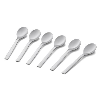 WMF - SET 6x Cucharita para espresso NUOVA acero inoxidable
