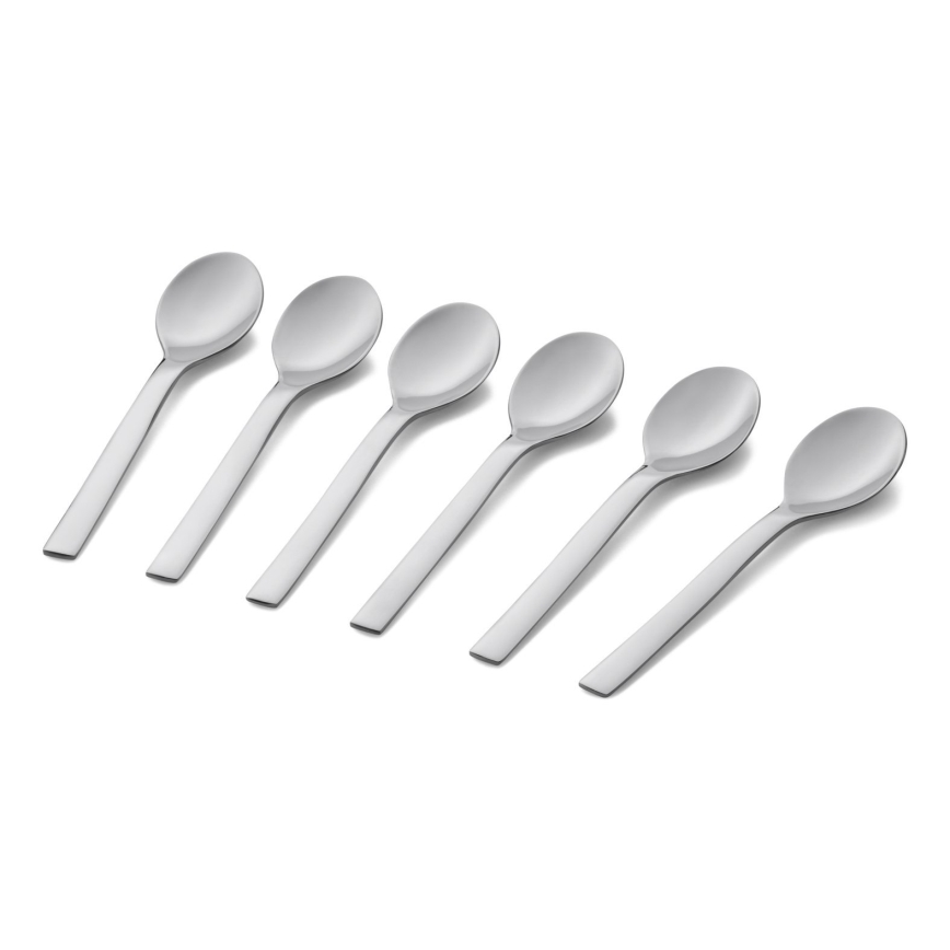 WMF - SET 6x Cucharita para espresso NUOVA acero inoxidable