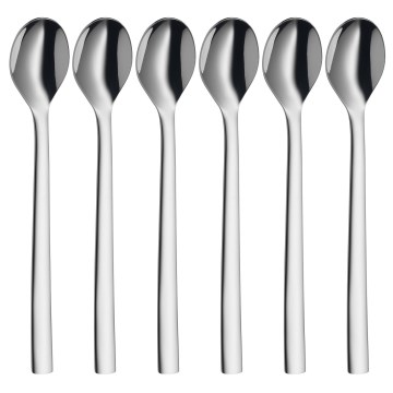 WMF - SET 6x Cucharita para latte macchiato NUOVA acero inoxidable