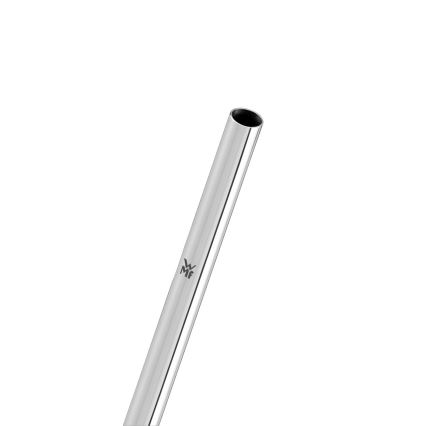 WMF - SET 6x Pajillas de acero inoxidable BARIC + cepillo de limpieza