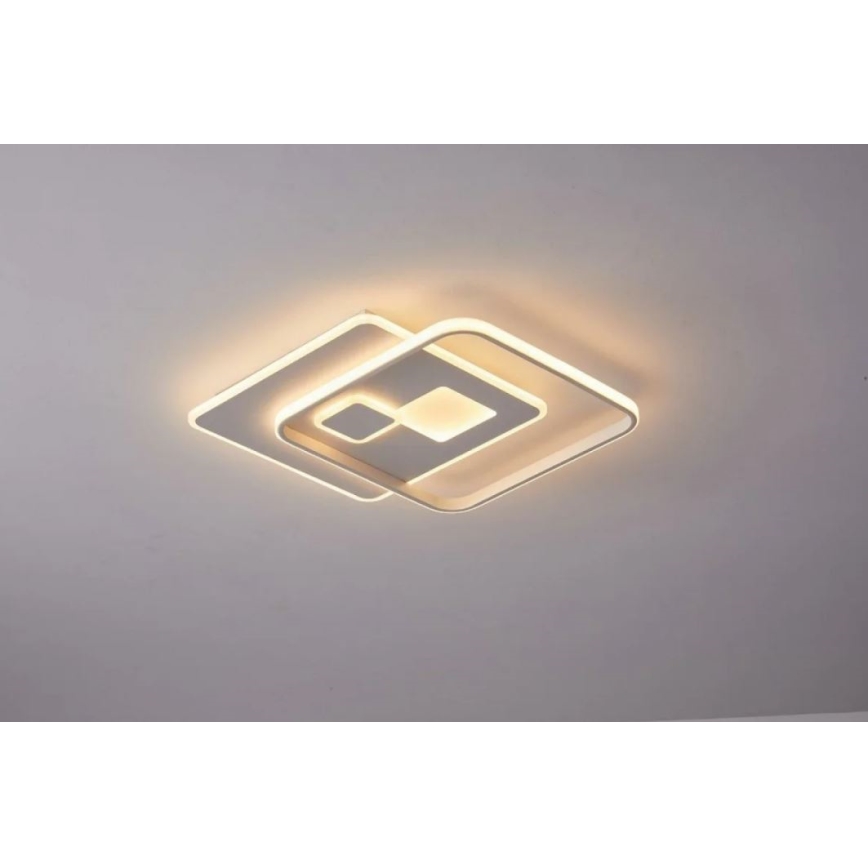 Wofi 11620 - Plafón LED regulable AKON LED/43,5W/230V 2700-5500K + mando a distancia